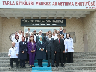 Emine Erdoğan’dan Tohum Gen Bankası’na ziyaret