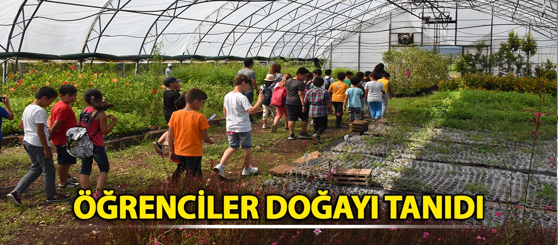 Öğrenciler doğayı tanıdı