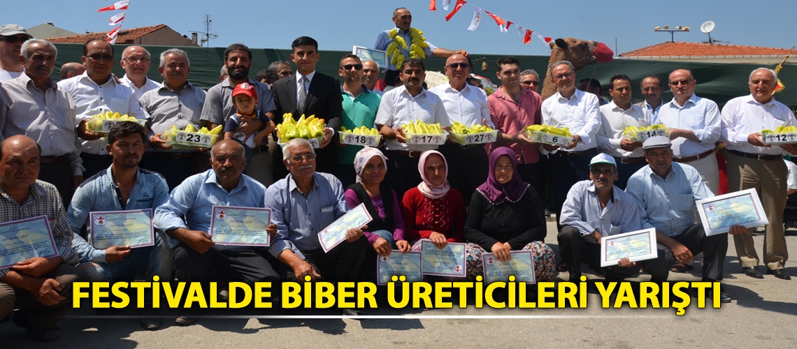 23. Geleneksel Kaledavaz Biber Festivali Yapıldı