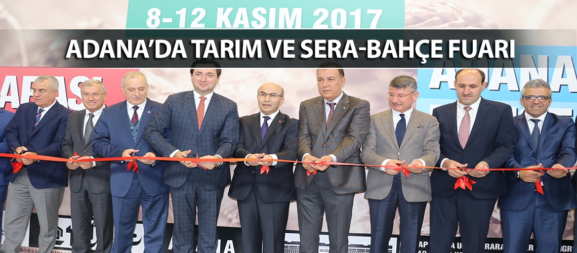 Adana’da tarım ve sera-bahçe fuarı