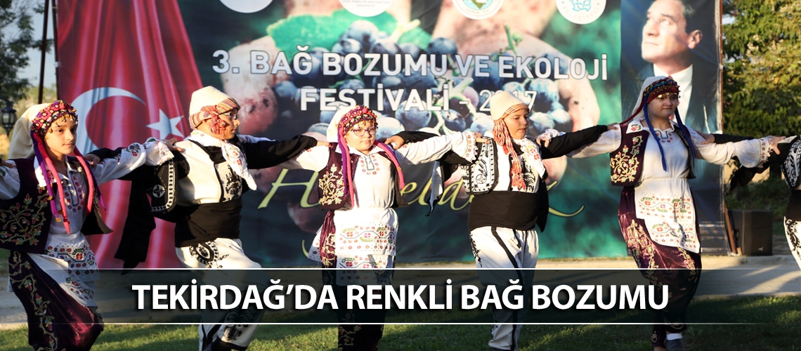 3. Trakya Bağ Bozumu ve Ekoloji Festivali