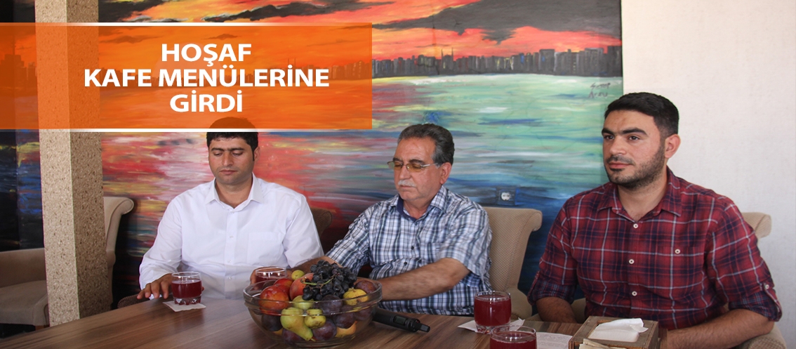 Hoşaf kafe menülerine girdi