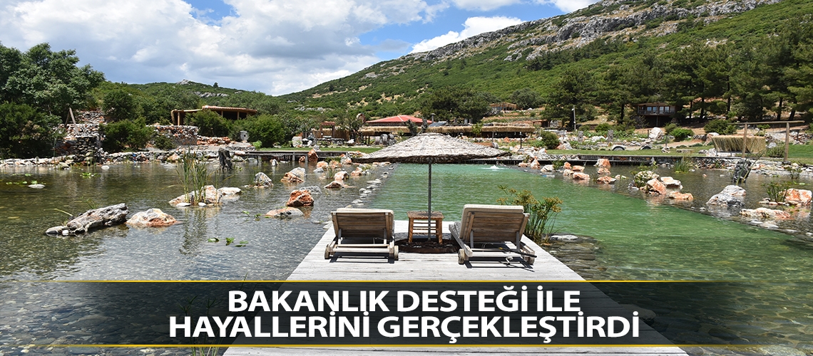 Bakanlık desteği ile hayallerini gerçekleştirdi