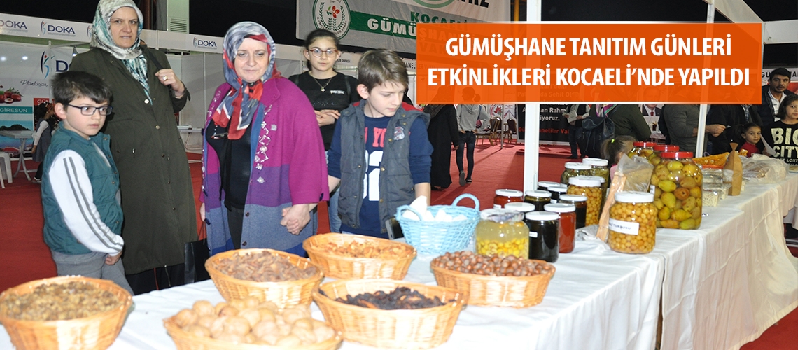 Gümüşhane Tanıtım Günleri Etkinlikleri Kocaeli’nde Yapıldı