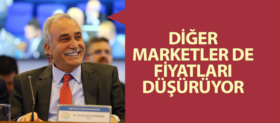 Diğer marketler de fiyatları düşürüyor