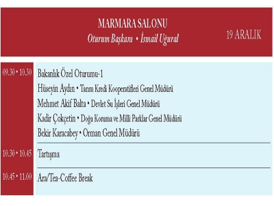 Bakanlık Özel Oturumu-1