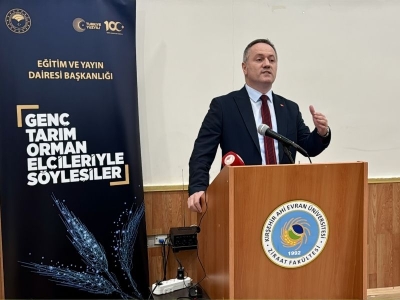 ‘Genç Tarım Orman Elçileriyle Söyleşiler’ sürüyor