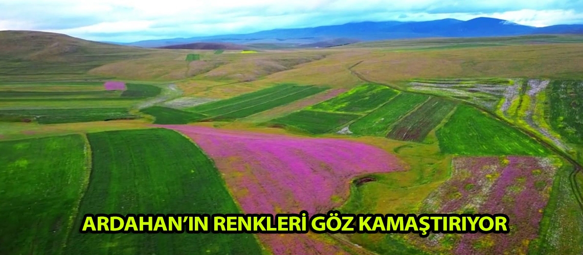 Ardahan’ın renkleri göz kamaştırıyor