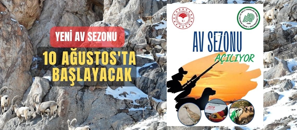 Yeni av sezonu 10 Ağustos'ta başlayacak