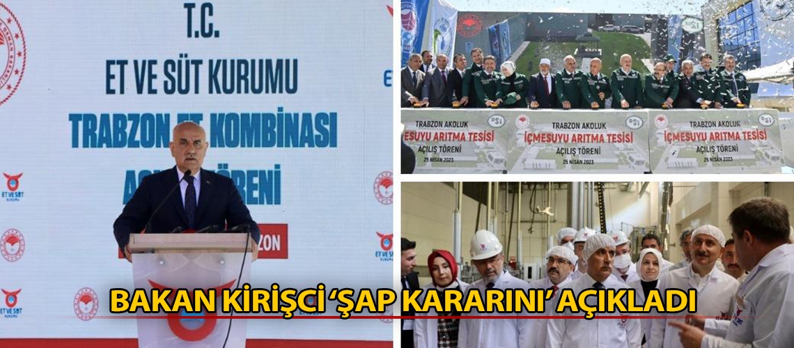 Bakan Kirişci ‘Şap kararını’ açıkladı