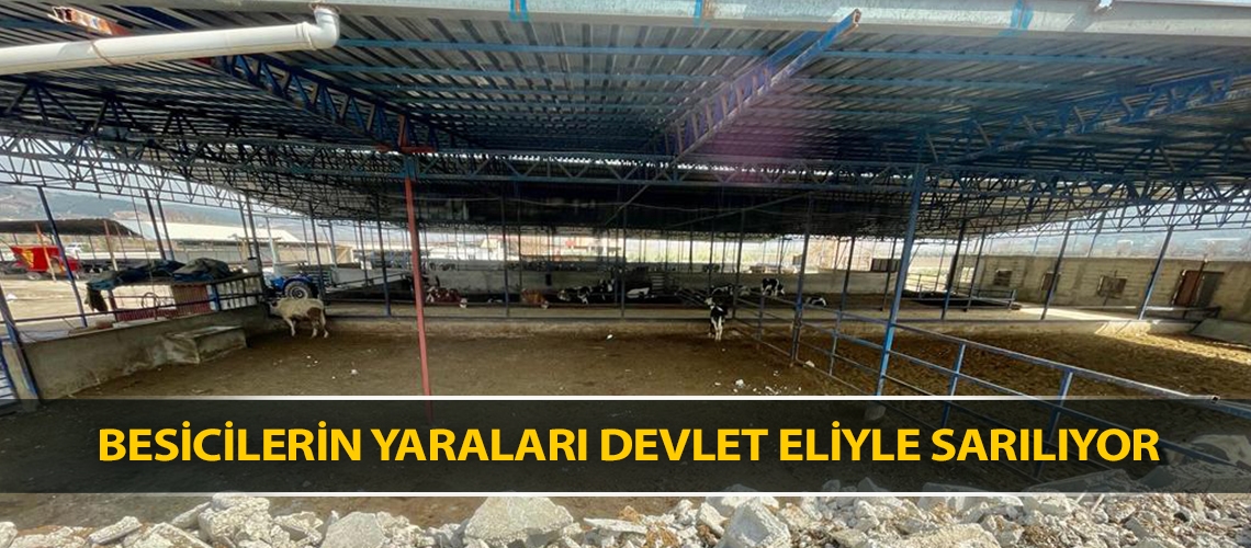 Besicilerin yaraları devlet eliyle sarılıyor