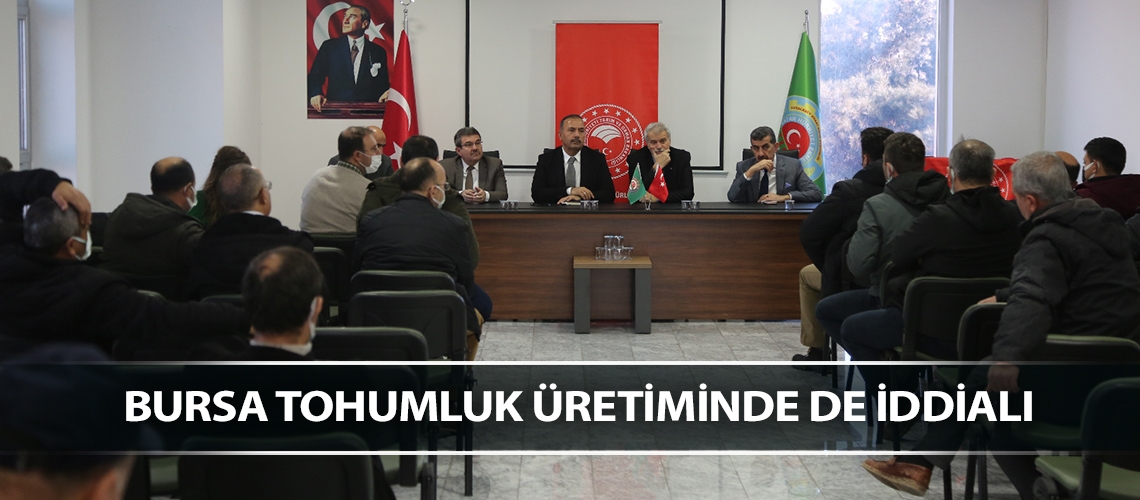 Bursa tohumluk üretiminde de iddialı