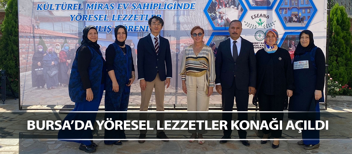 Bursa’da yöresel lezzetler konağı açıldı