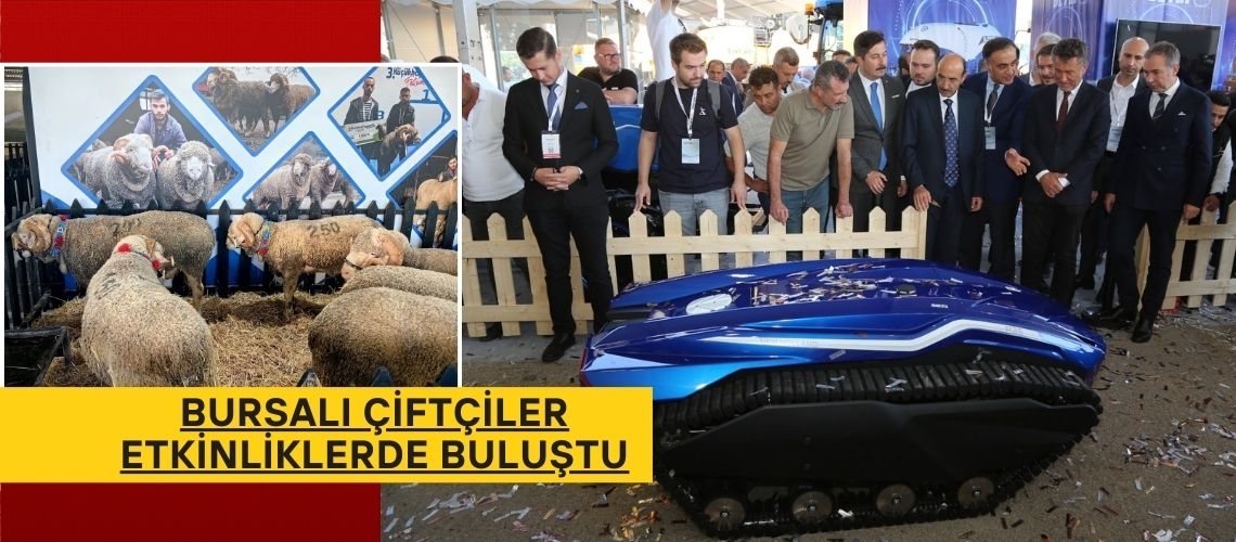 Bursalı çiftçiler etkinliklerde buluştu