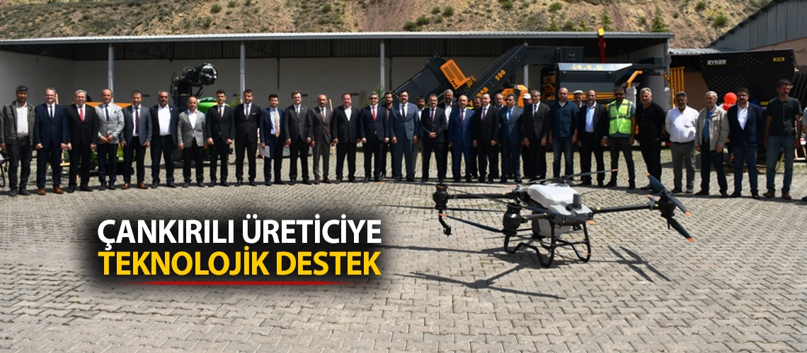 Çankırılı üreticiye teknolojik destek