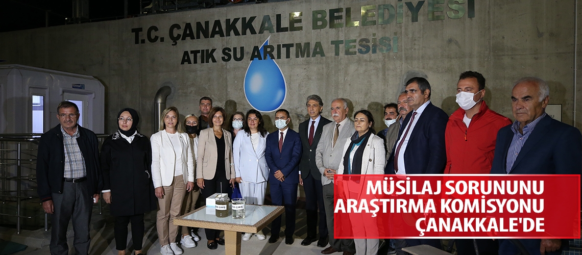 Müsilaj Sorununu Araştırma Komisyonu Çanakkale'de