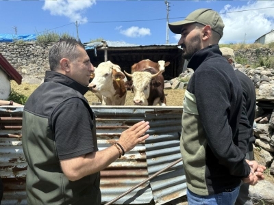 Hayvancılığa ‘Uzman Eller’le başladı