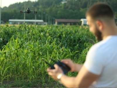 Dronla tarımda verim artışı sağlanacak