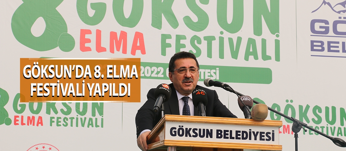 Göksun’da 8. Elma Festivali yapıldı