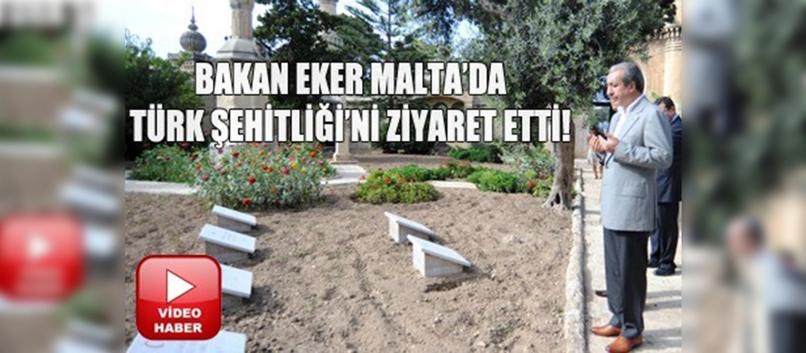 Bakan Eker Malta'da