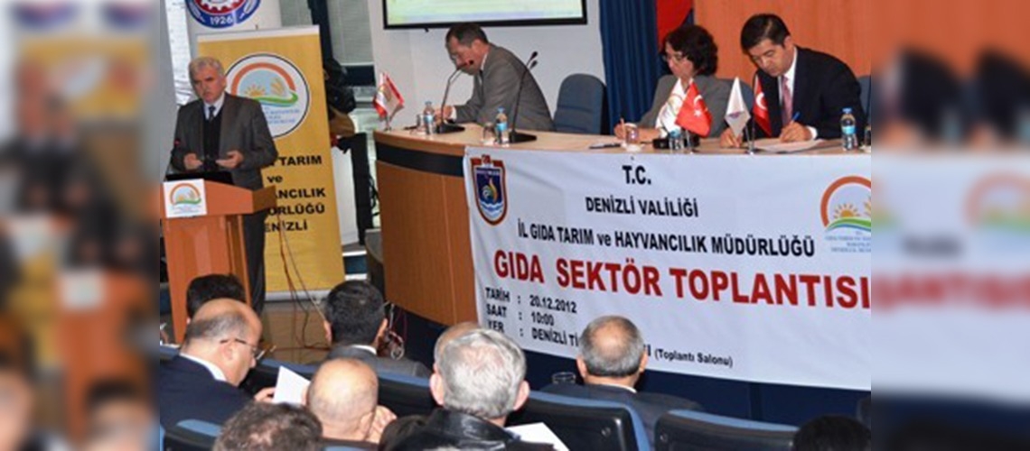 Denizlide gıda sektörünün sorunları tartışıldı