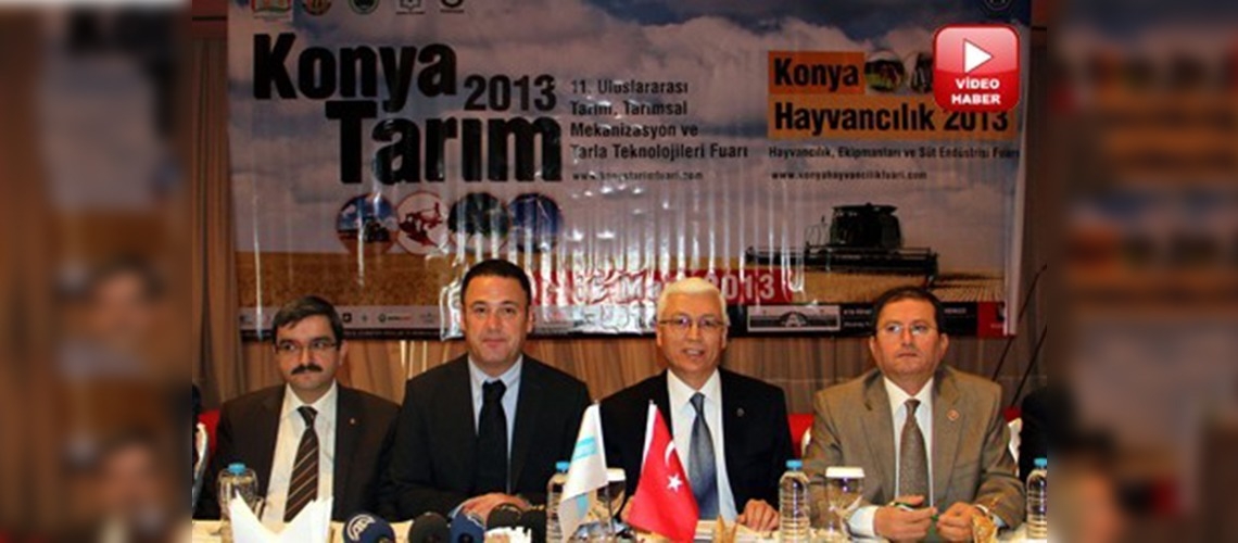 Konya Tarım ve Hayvancılık Fuarı başlıyor