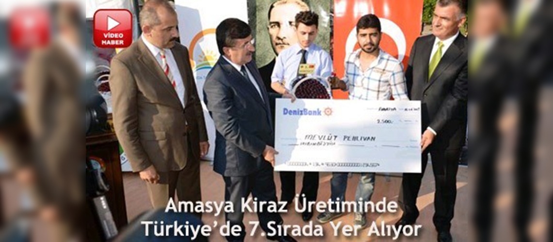 Amasyada kiraz teşvik yarışması 