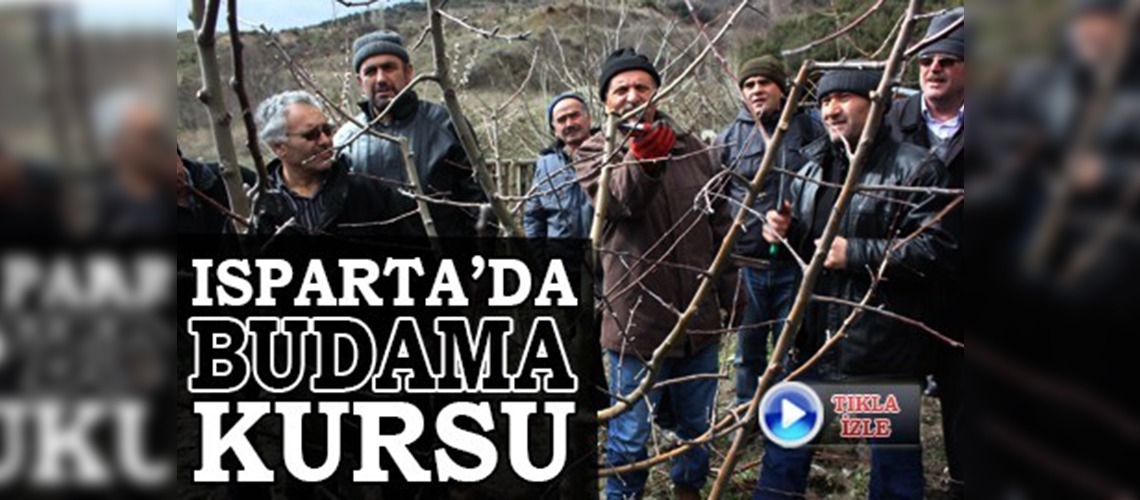 Ispartada budama kursu