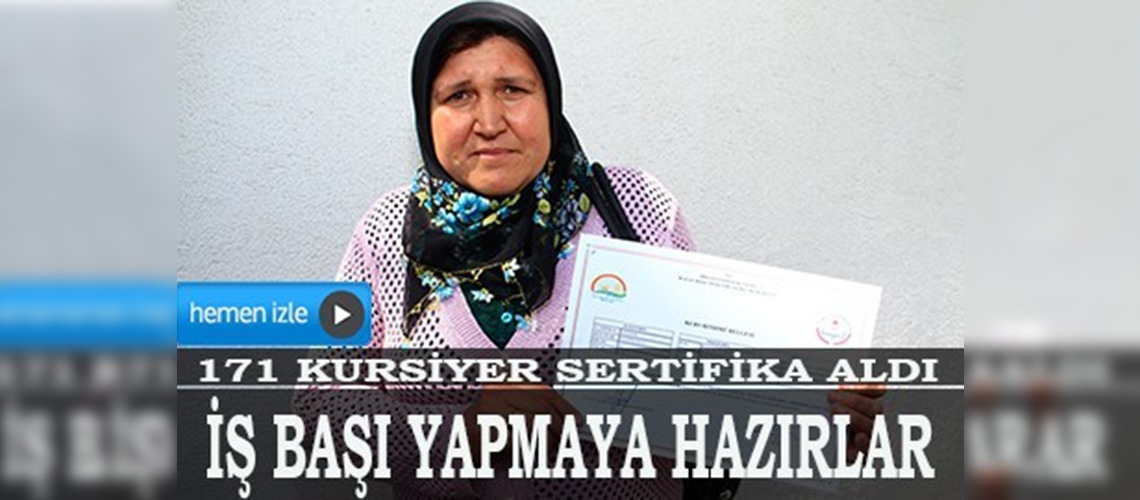 Eğitimli çobanlar iş başı yapmaya hazır 