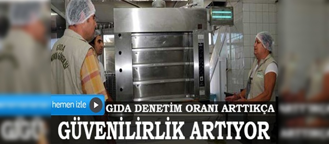 Gıda denetimi yarım milyonu aştı 