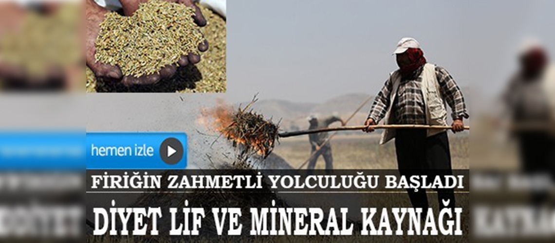 Firiğin zahmetli yolculuğu başladı 