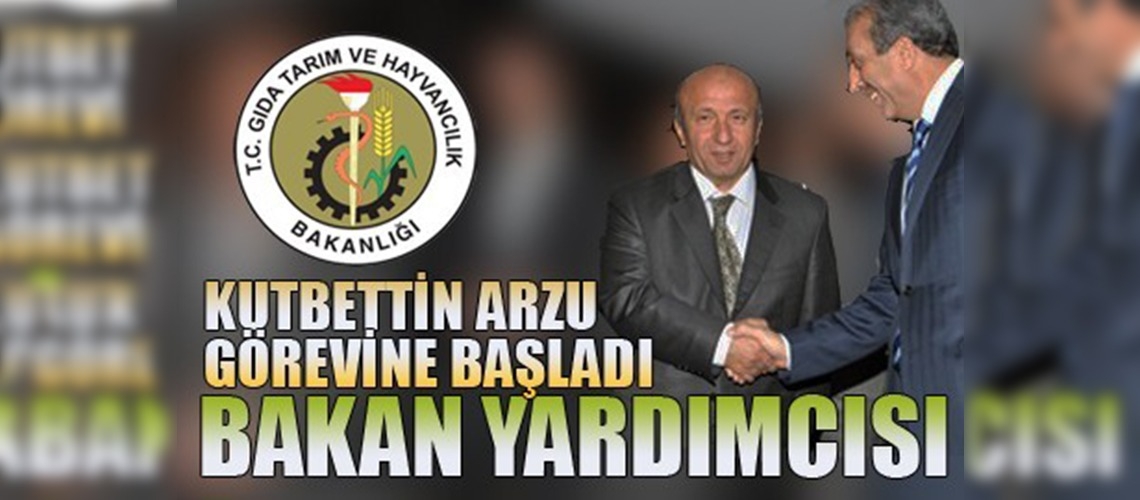 BAKAN YARDIMCISI ARZU GÖREVE BAŞLADI