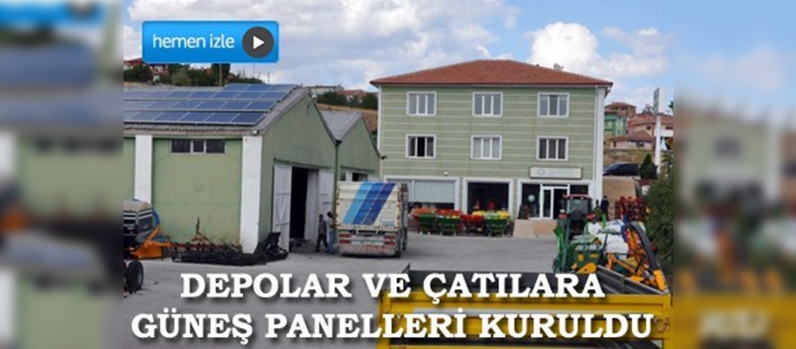 Güneş enerjisiyle elektrik masrafını kâra çevirdiler