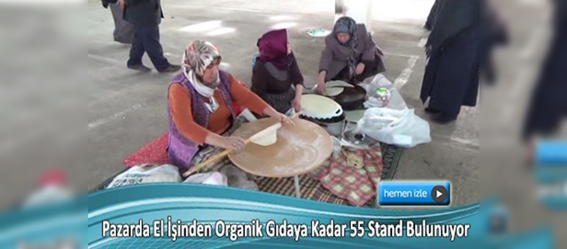 Kırıkkale'de üreten kadınlar pazarı açıldı