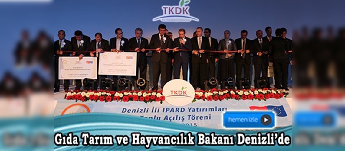  IPARD Yatırımları toplu açılış töreni 