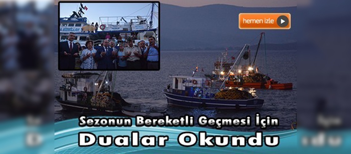 Muğla'da su ürünleri av sezonu törenle başladı