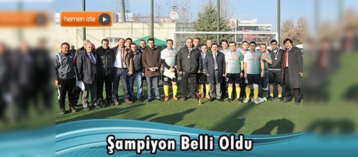 Futbol Turnuvası'nın Şampiyonu Özel Kalem