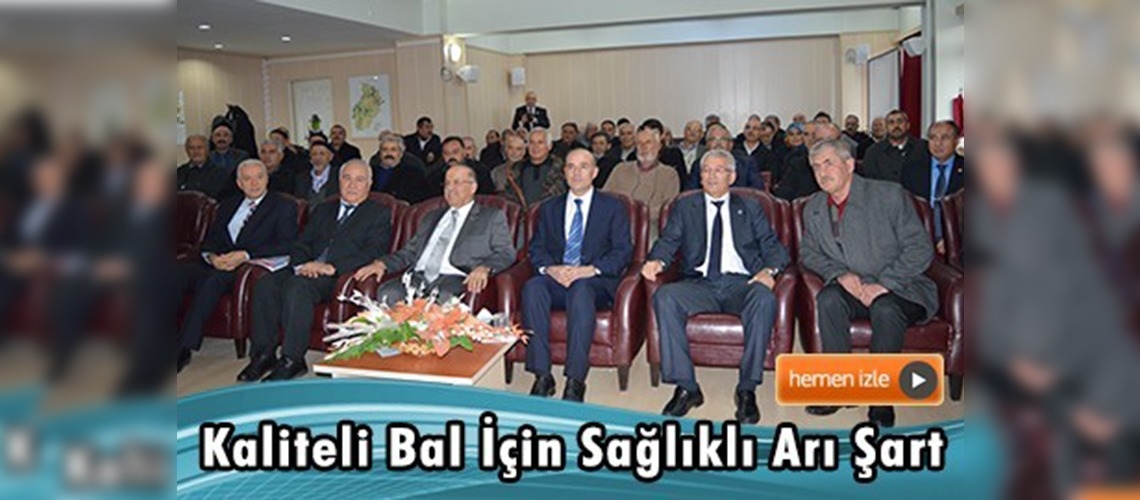 Arı ürünleri ve Arı Sağlığı Konferansı düzenlendi