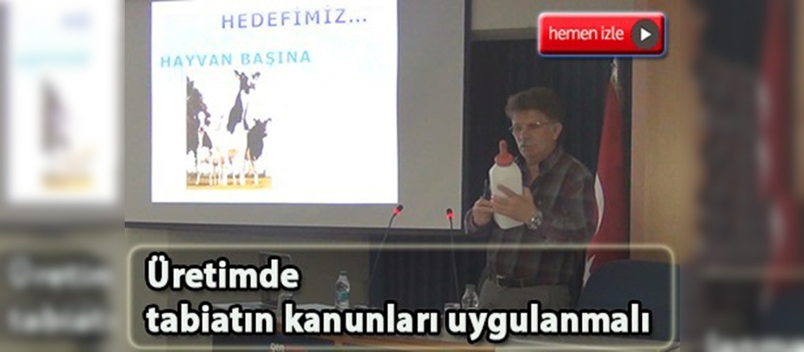 Denizli'de süt sığırcılığı eğitimi