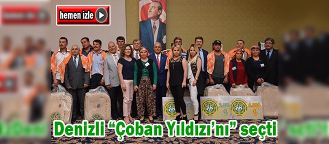 Denizli'de en başarılı çobanlar seçildi