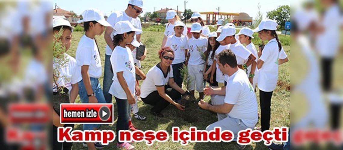 Lider Çocuk Tarım Kampı neşe içinde geçti