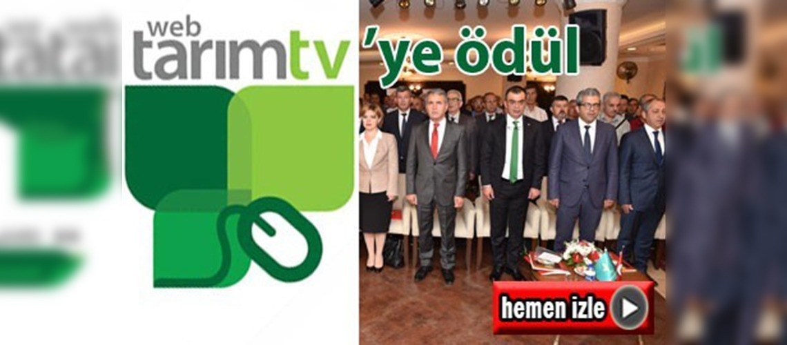 Web Tarım TV'ye ödül