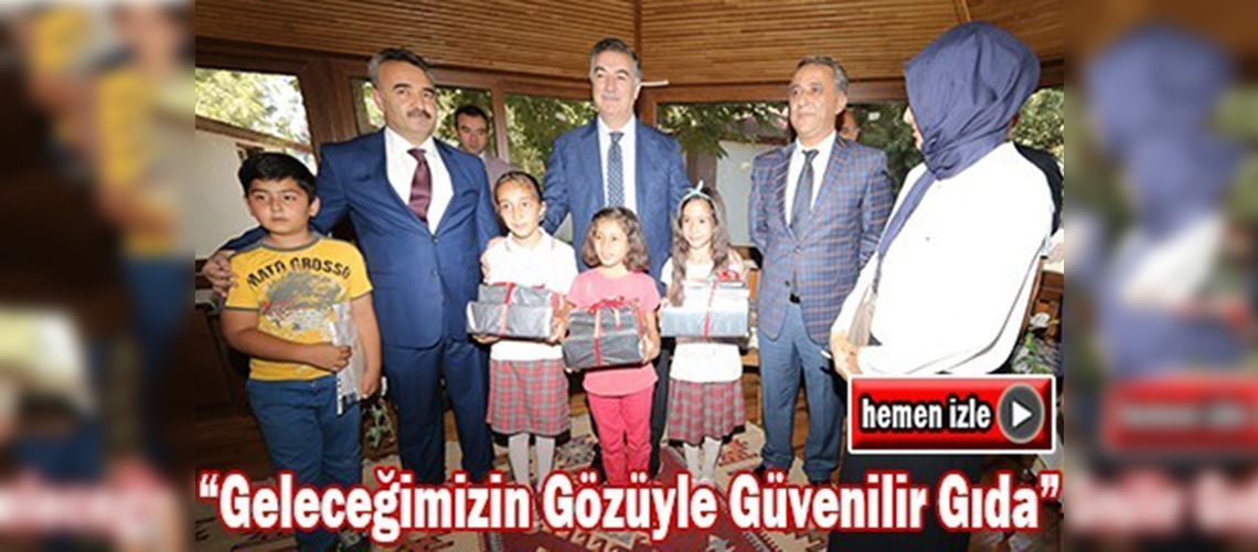 Minik ellerden güvenilir gıda resmi