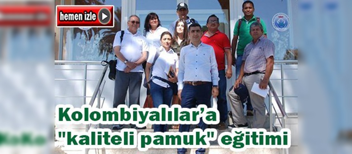 Kolombiya Tarım ve Kırsal Gelişim Bakanlığı personeline eğitim