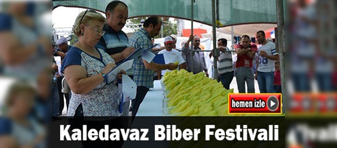 22. Geleneksel Kaledavaz Biber Festivali