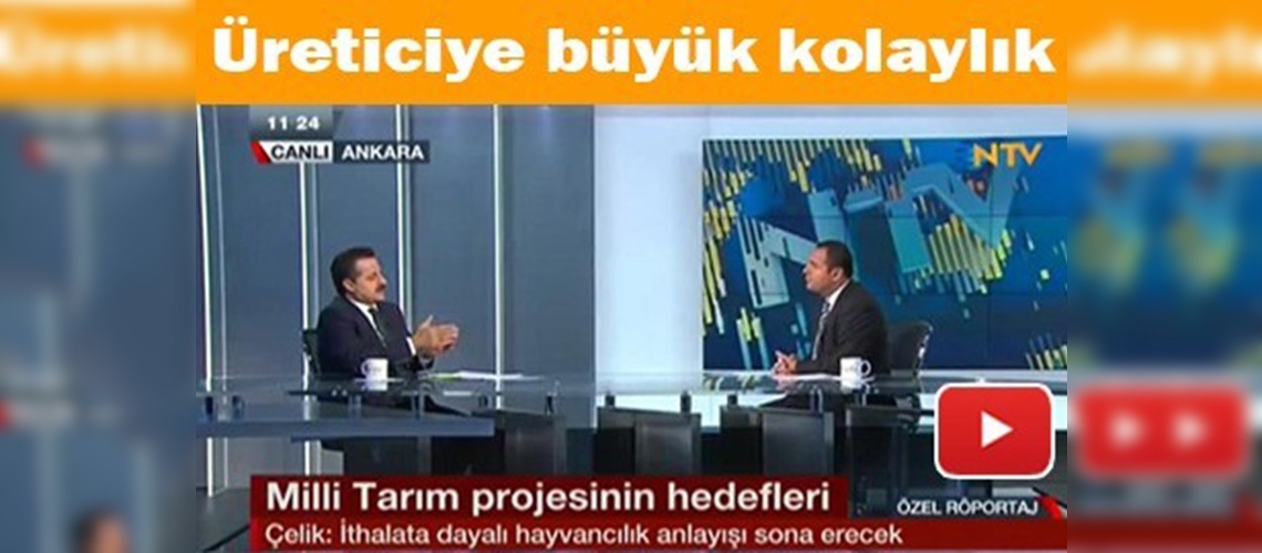 Milli Tarım Projesi hayata geçiyor