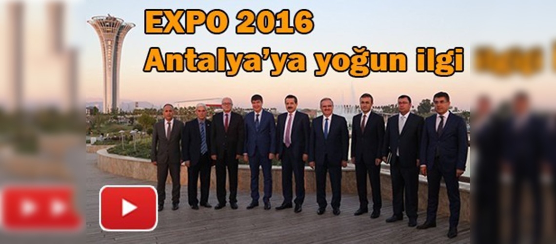 Expo Fuarı'na günde 60 bin ziyaretçi