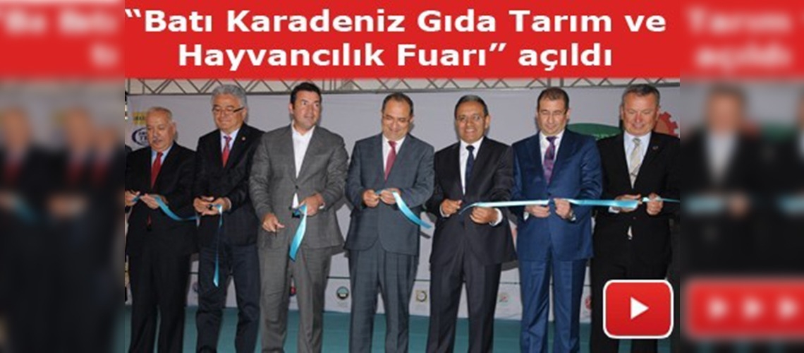 ''Batı Karadeniz Gıda, Tarım ve Hayvancılık Fuarı'' açıldı