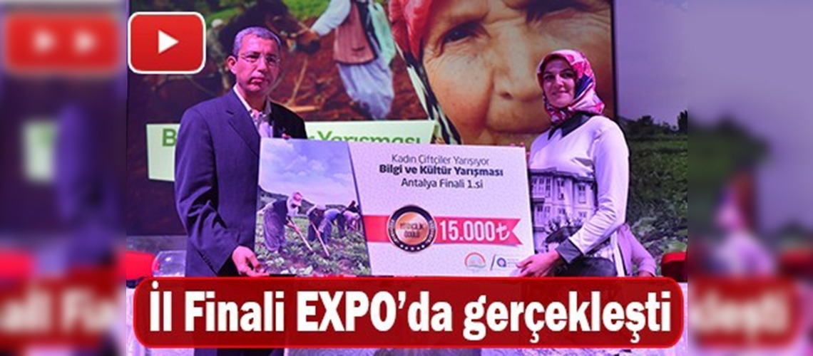 ''Kadın Çiftçiler Yarışıyor'' un Antalya finali yapıldı