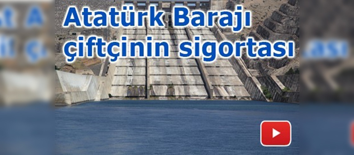 Su seviyesi çiftçileri rahatlatıyor